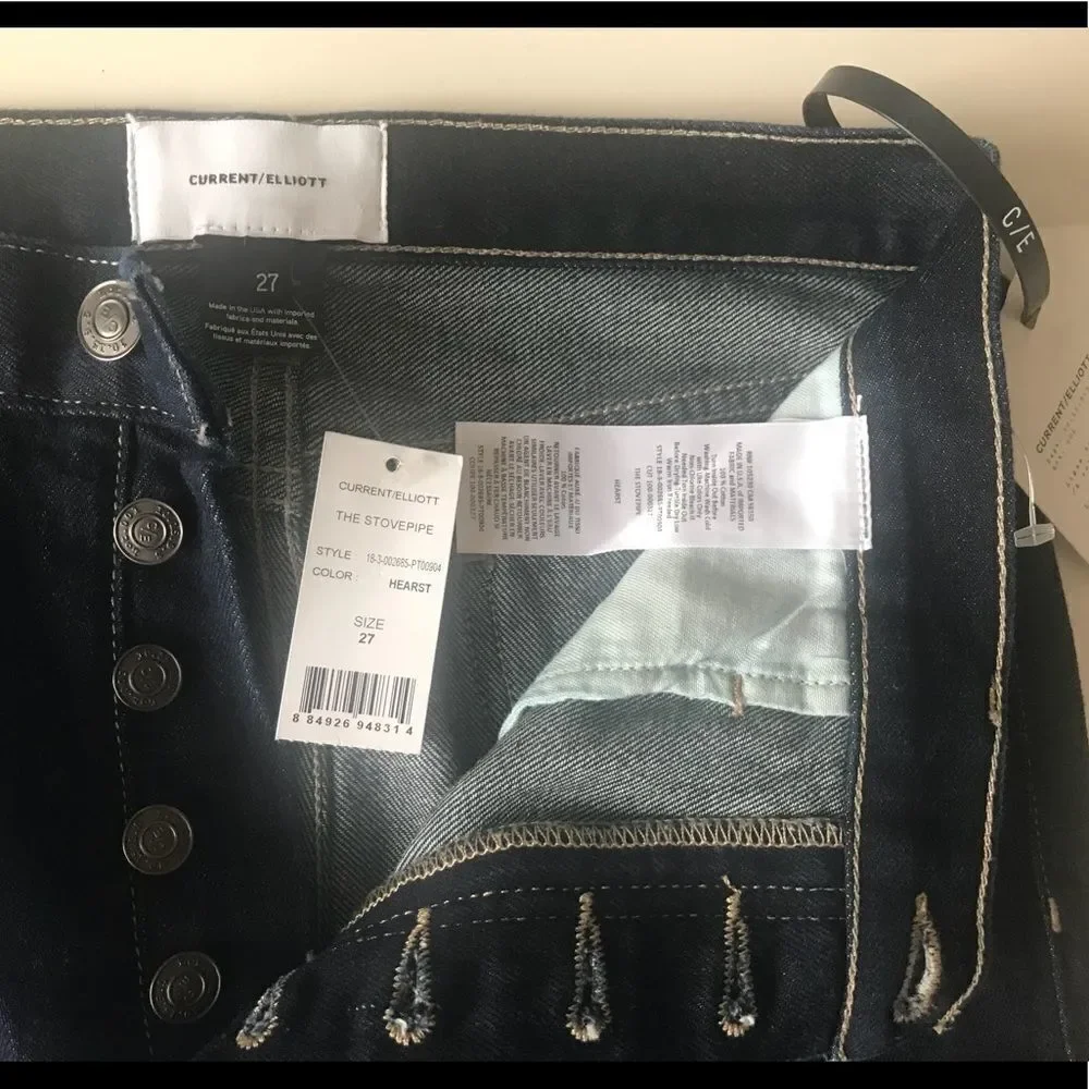 Current/Elliot The Stovepipe Jeans,